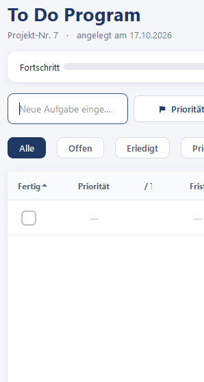 Todo-Manager screenshot 3